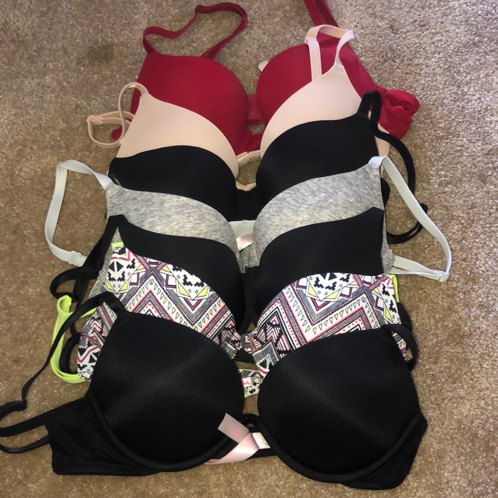 bundle of 7 bras size 32b